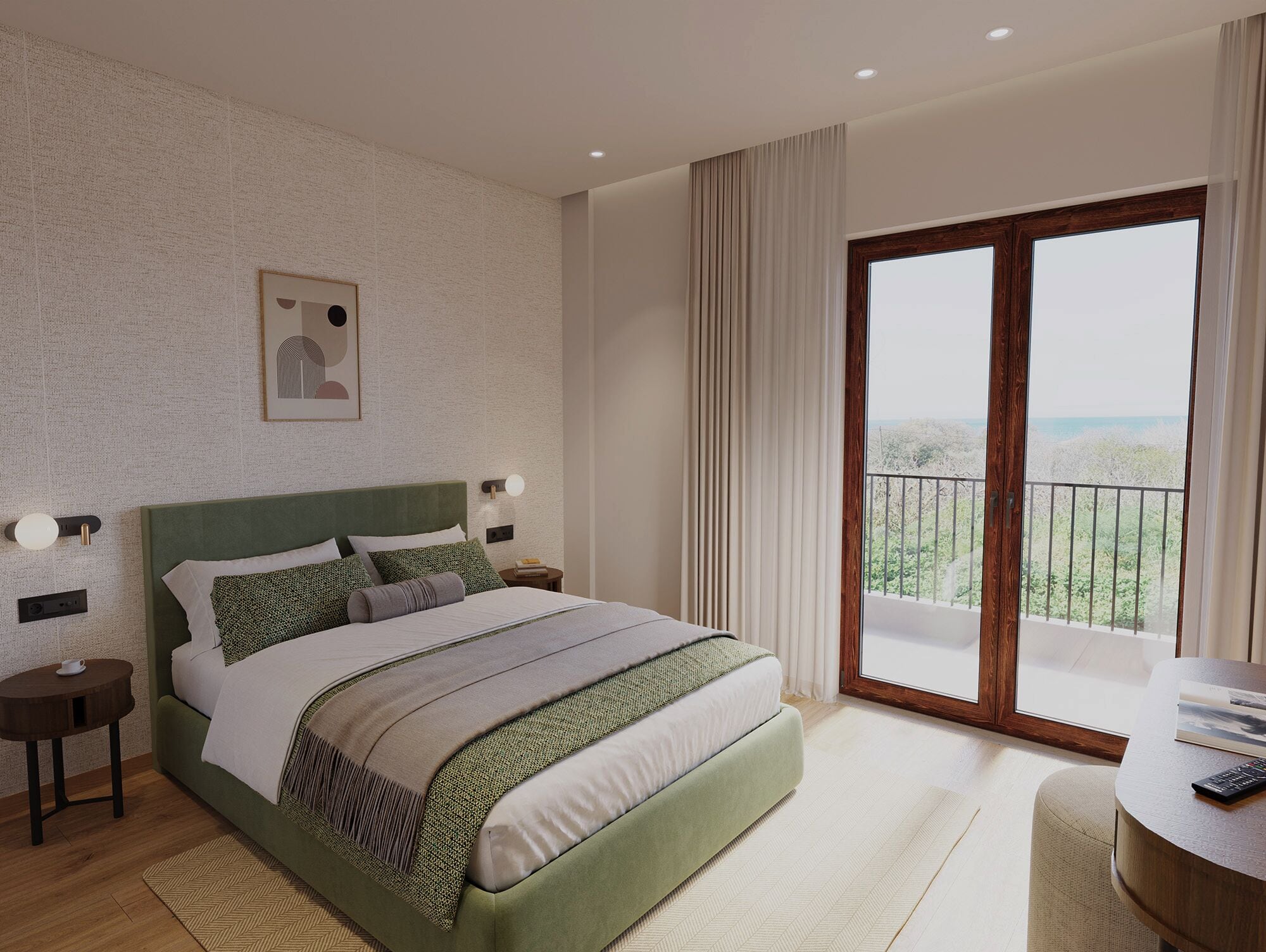 Habitación clásica, vistas al jardín | Caja fuerte, escritorio, sistema de insonorización y wifi gratis