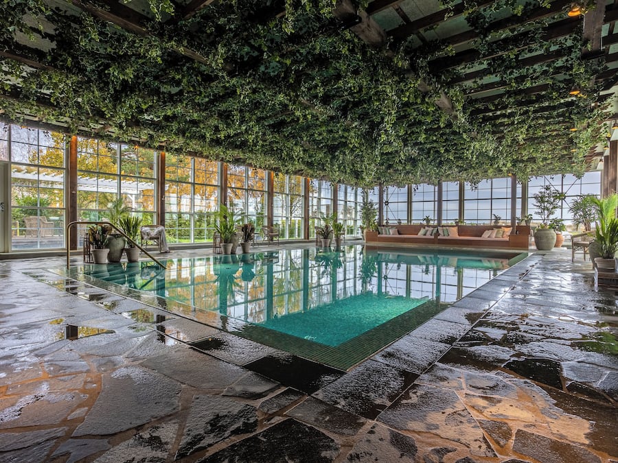 Seasonal outdoor pool