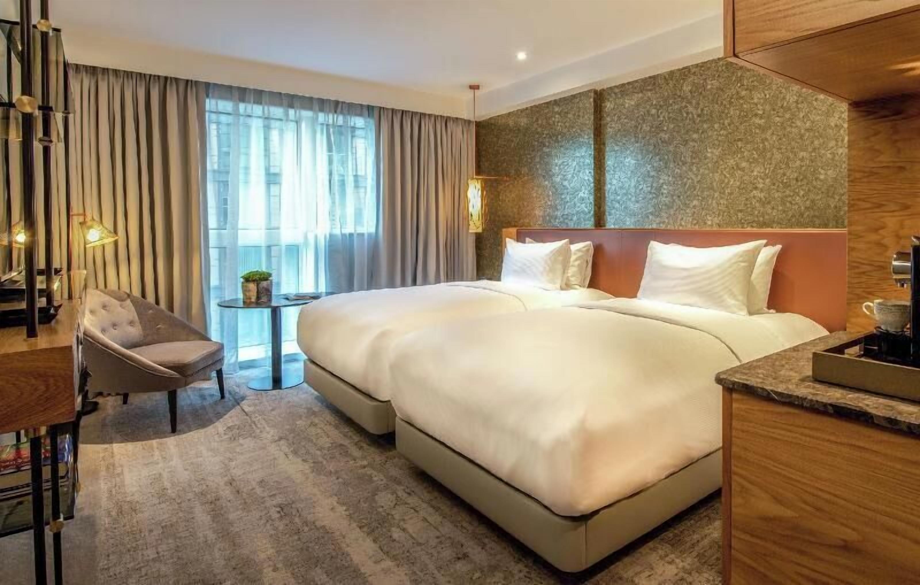 In-room safe, blackout drapes, soundproofing, iron/ironing board