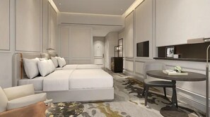Room, 2 Single Beds | In-room safe - Hollick Hotel Wen'an, Tapestry Collection by Hilton (Langfang)