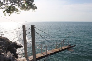 Pemandangan pantai/laut