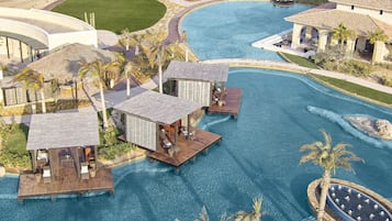 4 albercas al aire libre y camas balinesas (con cargo)