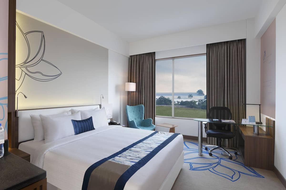 premium bedding, memory-foam beds, minibar, in-room safe