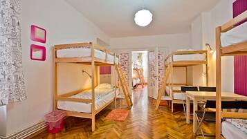 Shared Dormitory, 1 Twin Bed, Shared Bathroom (6 beds) | Free WiFi