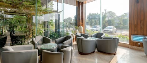 Sitzecke in der Lobby