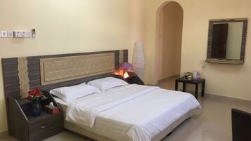 Blackout curtains, iron/ironing board, free WiFi