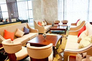 Sala de estar en el lobby
