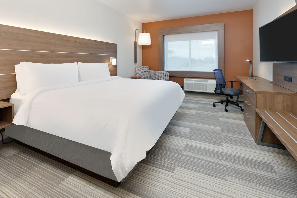 in-room safe, desk, blackout curtains, iron/ironing board