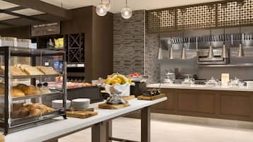 Daily cooked-to-order breakfast for a fee