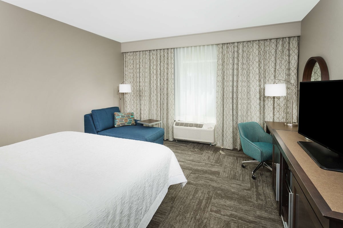Room, 1 King Bed, Accessible (Hearing) | In-room safe, individually decorated, individually furnished