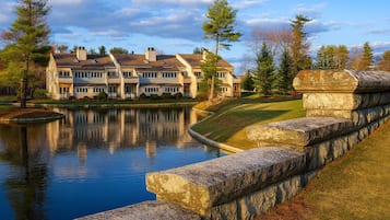 Front of property – evening/night