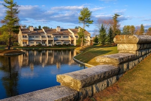 Front of property – evening/night