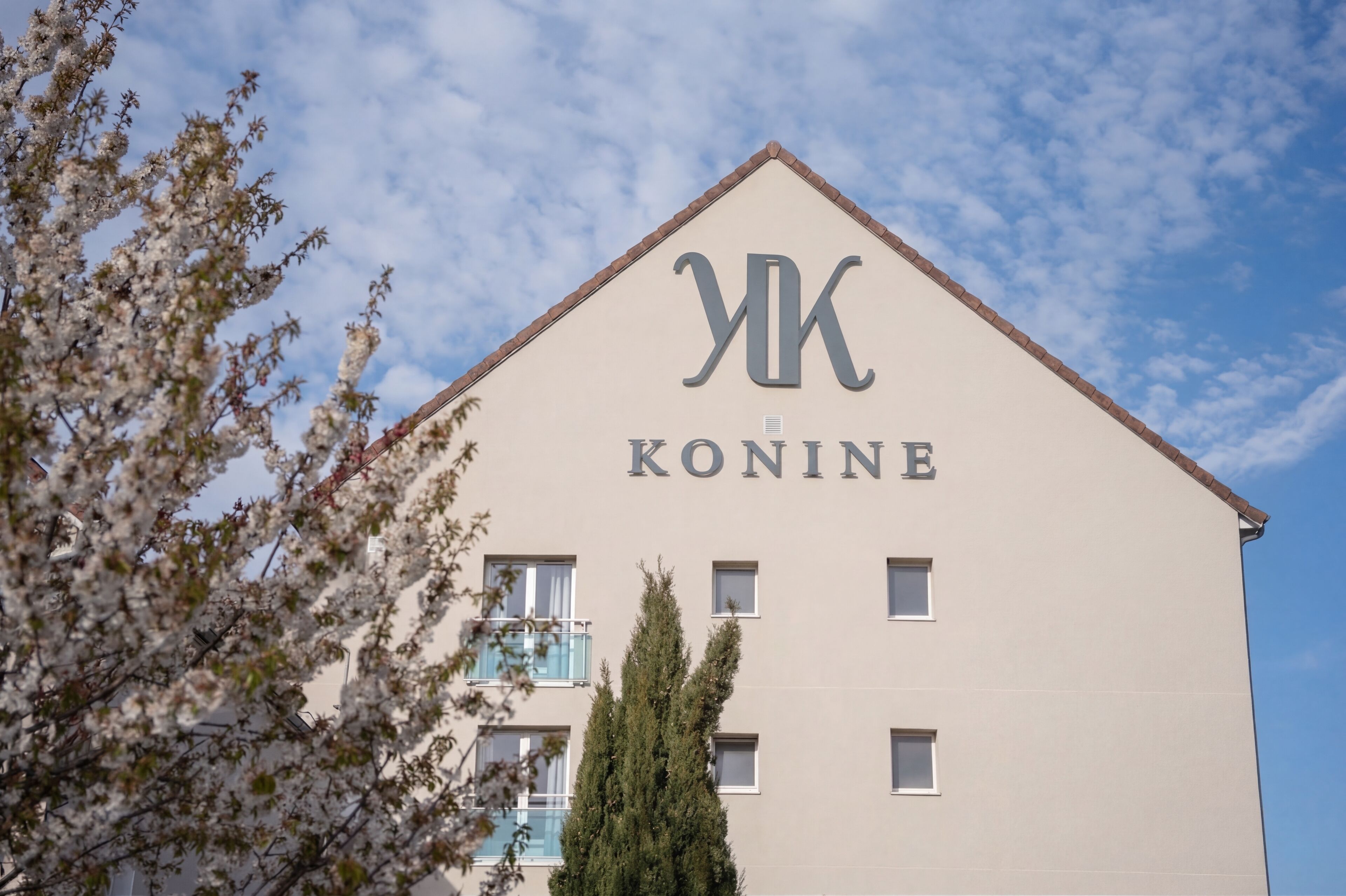 Façade de l’hébergement