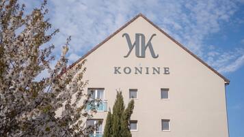 Façade de l’hébergement