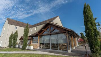 Voorkant van accommodatie