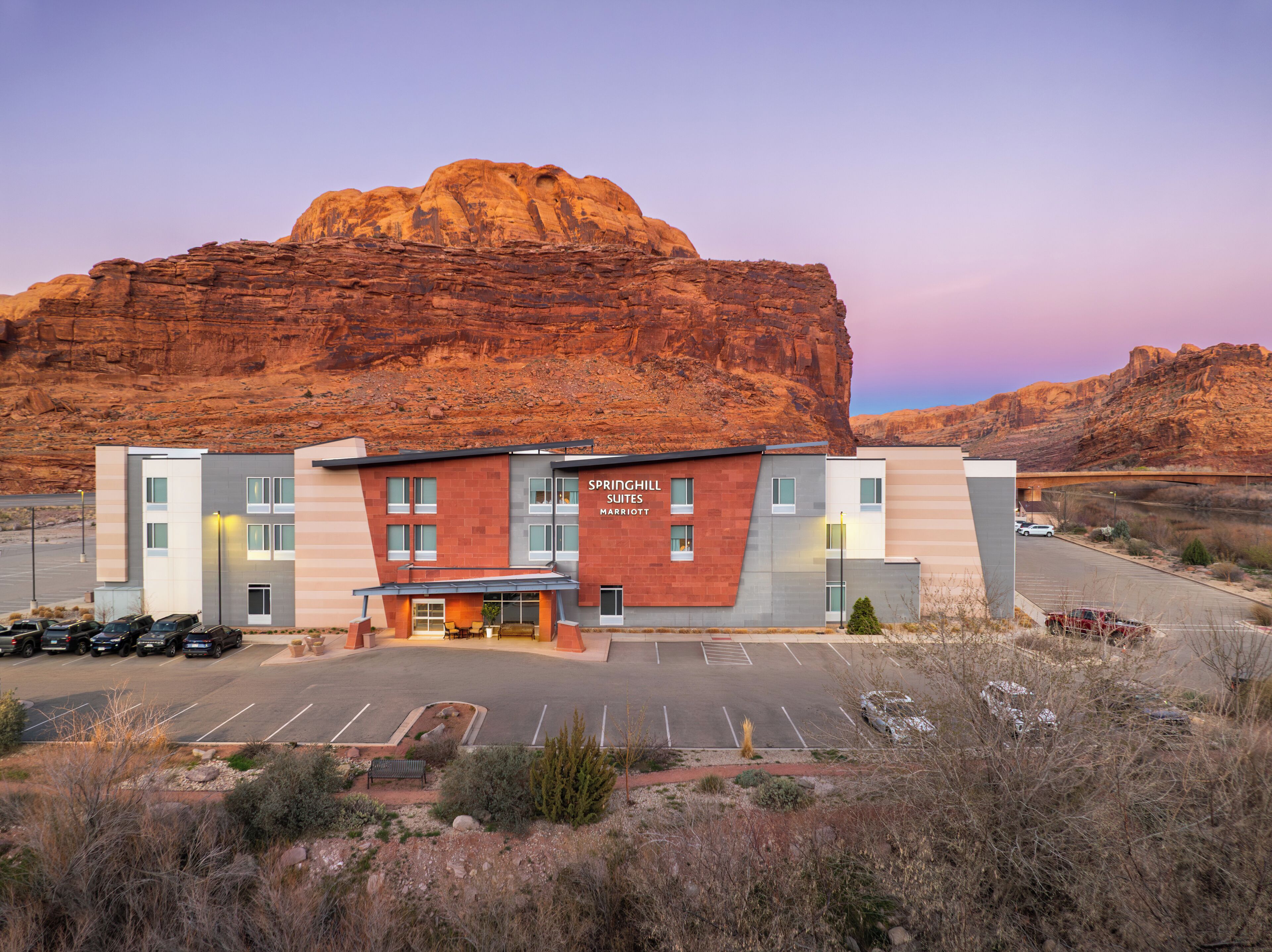 Façade de l’hébergement