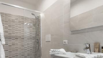 Free toiletries, hair dryer, slippers, bidet