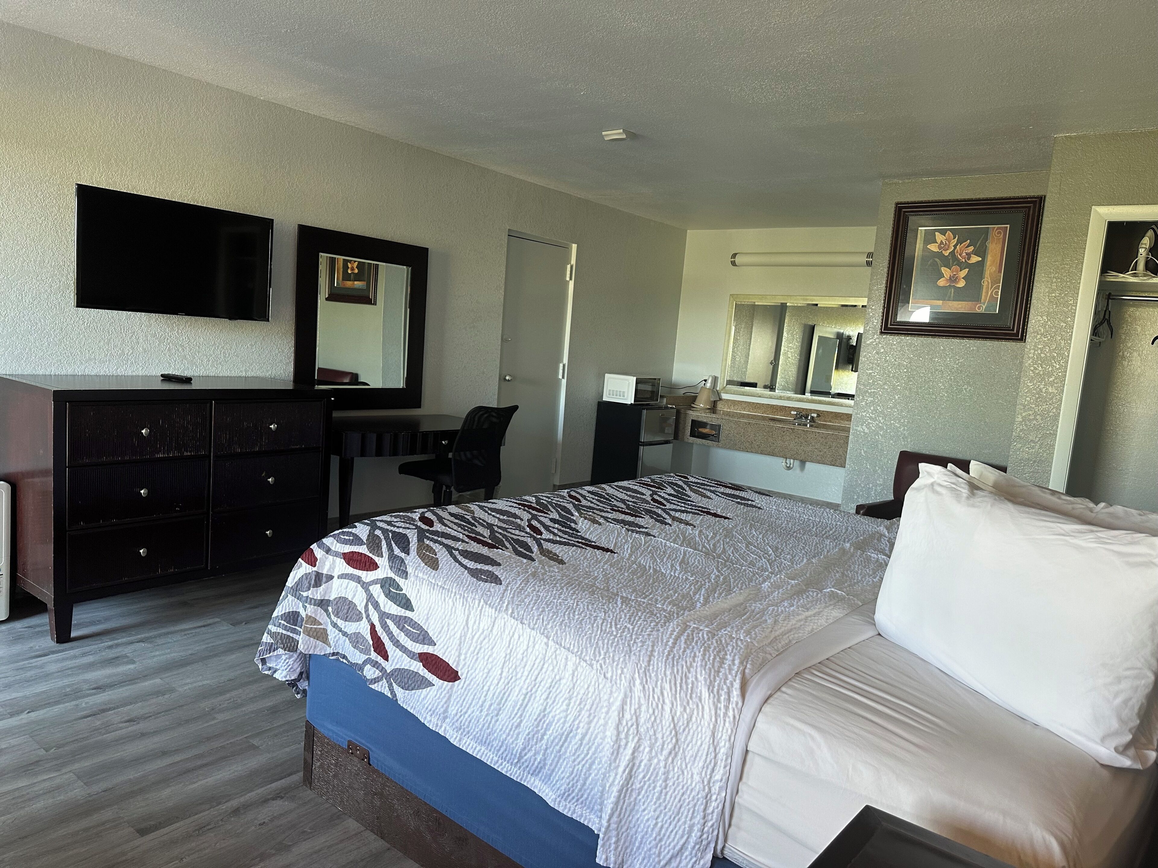 Spiseområde på rommet