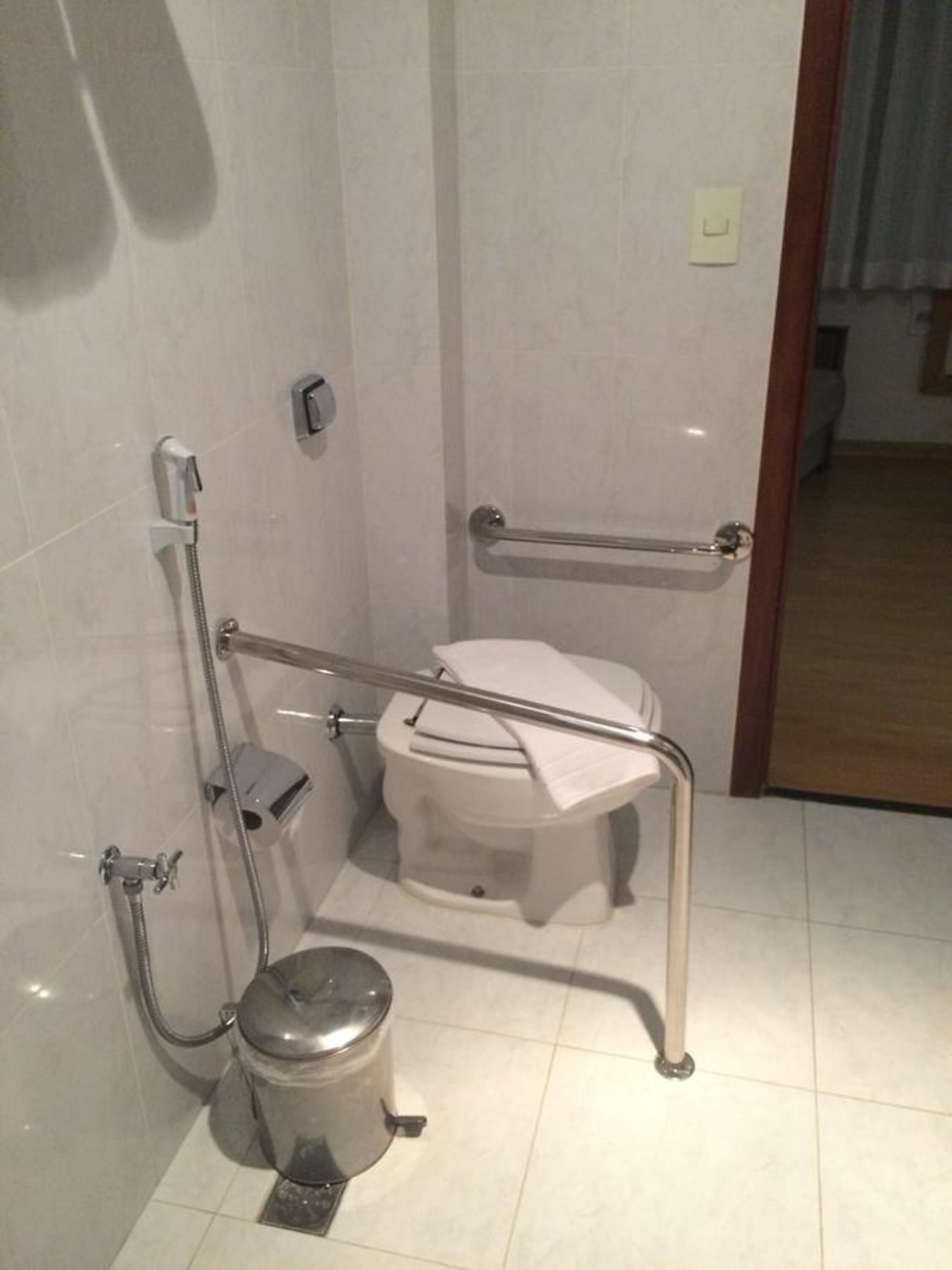 deluxe triple room | bathroom | shower, free toiletries, hair dryer, towels