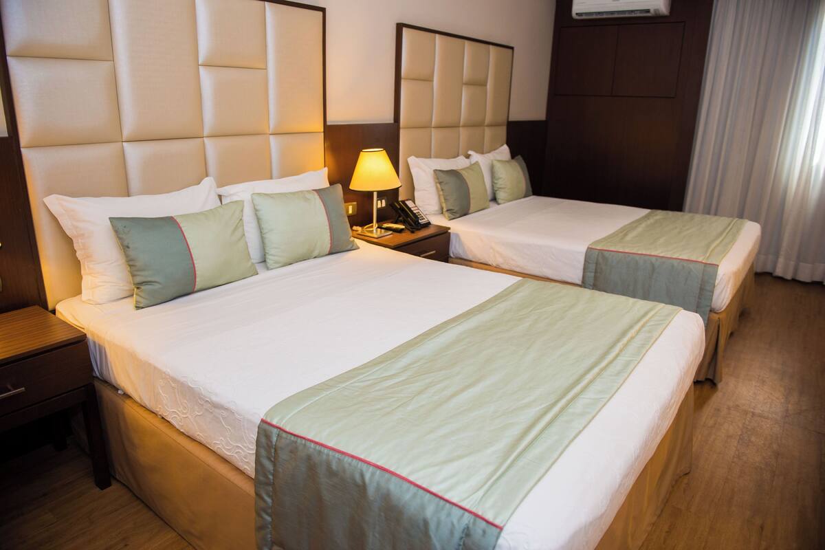 Minibar, in-room safe, desk, blackout curtains
