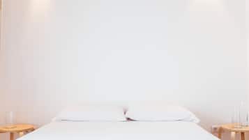 1 bedroom, desk, laptop workspace, iron/ironing board
