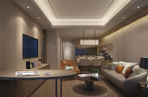 1 habitación, cubrecamas y artículos del minibar gratis