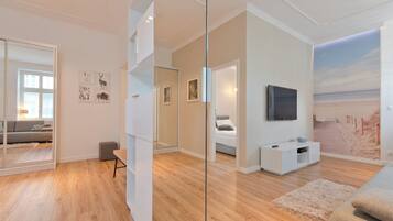 Lägenhet | Gratis wi-fi och sängkläder