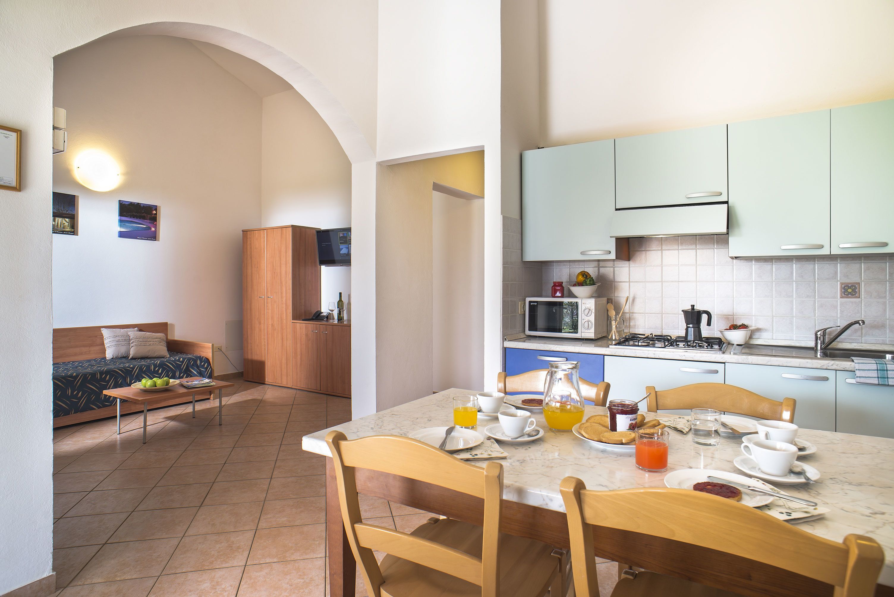 Restauration dans la chambre