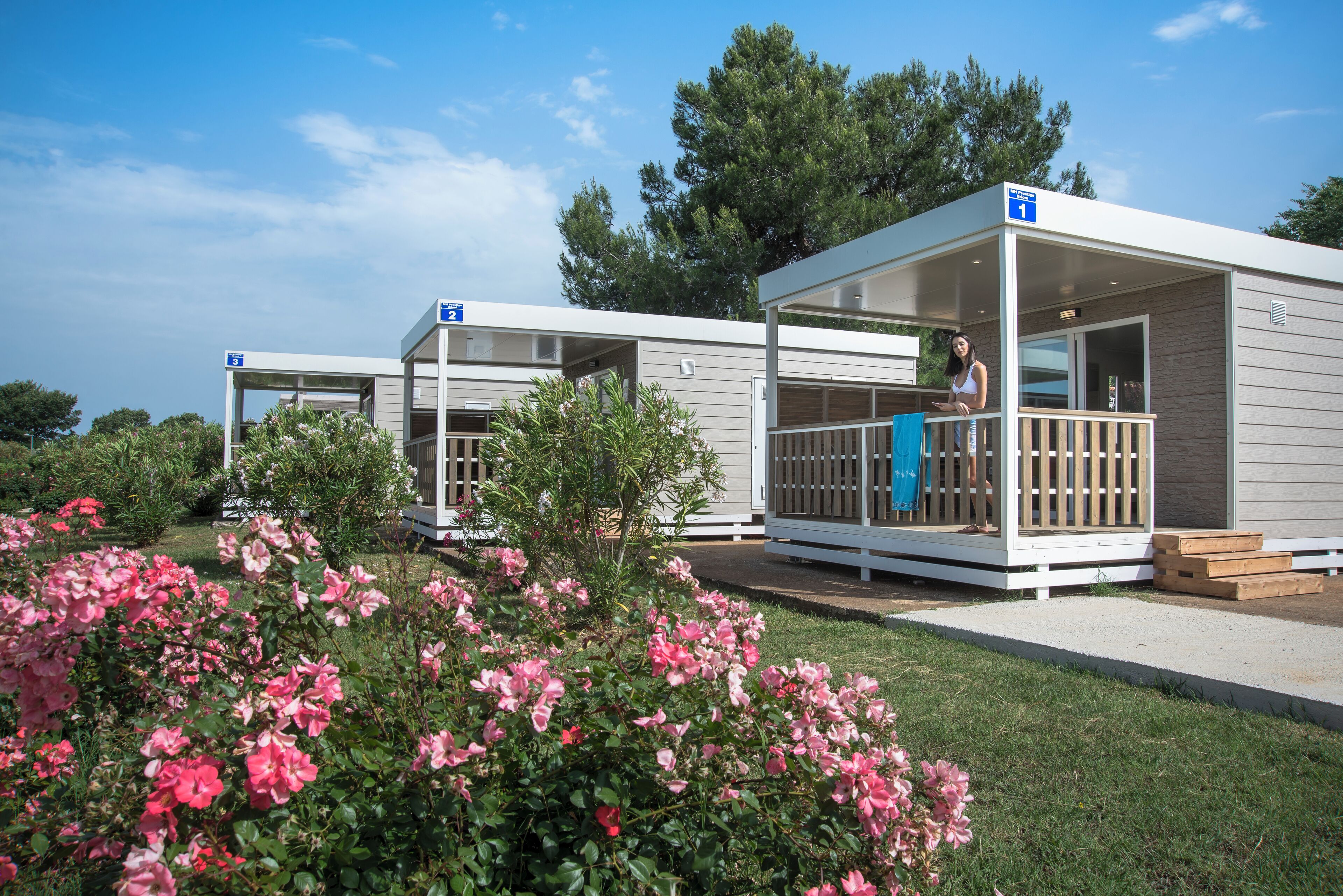 Deluxe Mobile Home, 1 Bedroom, Pets Allowed, Sea Facing | Terrace/patio