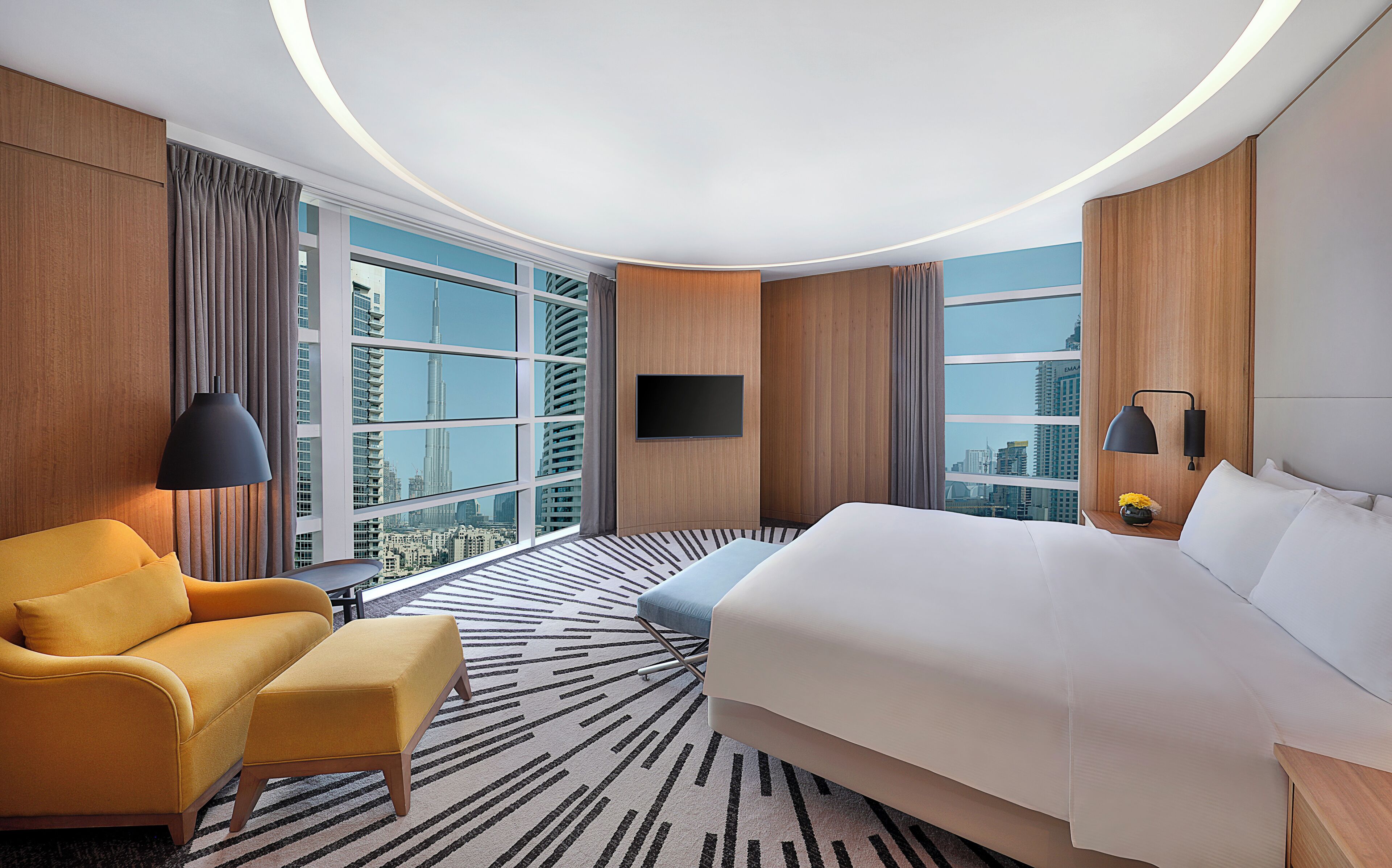 Premium-Suite, 1 Schlafzimmer | Allergikerbettwaren, Daunenbettdecken, Minibar, Zimmersafe