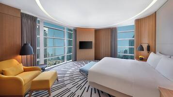 Premium-Suite, 1 Schlafzimmer | Allergikerbettwaren, Daunenbettdecken, Minibar, Zimmersafe