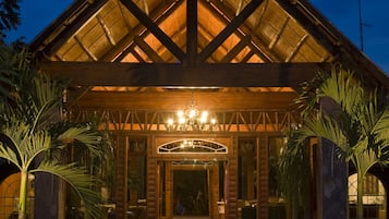 Entrada de la propiedad