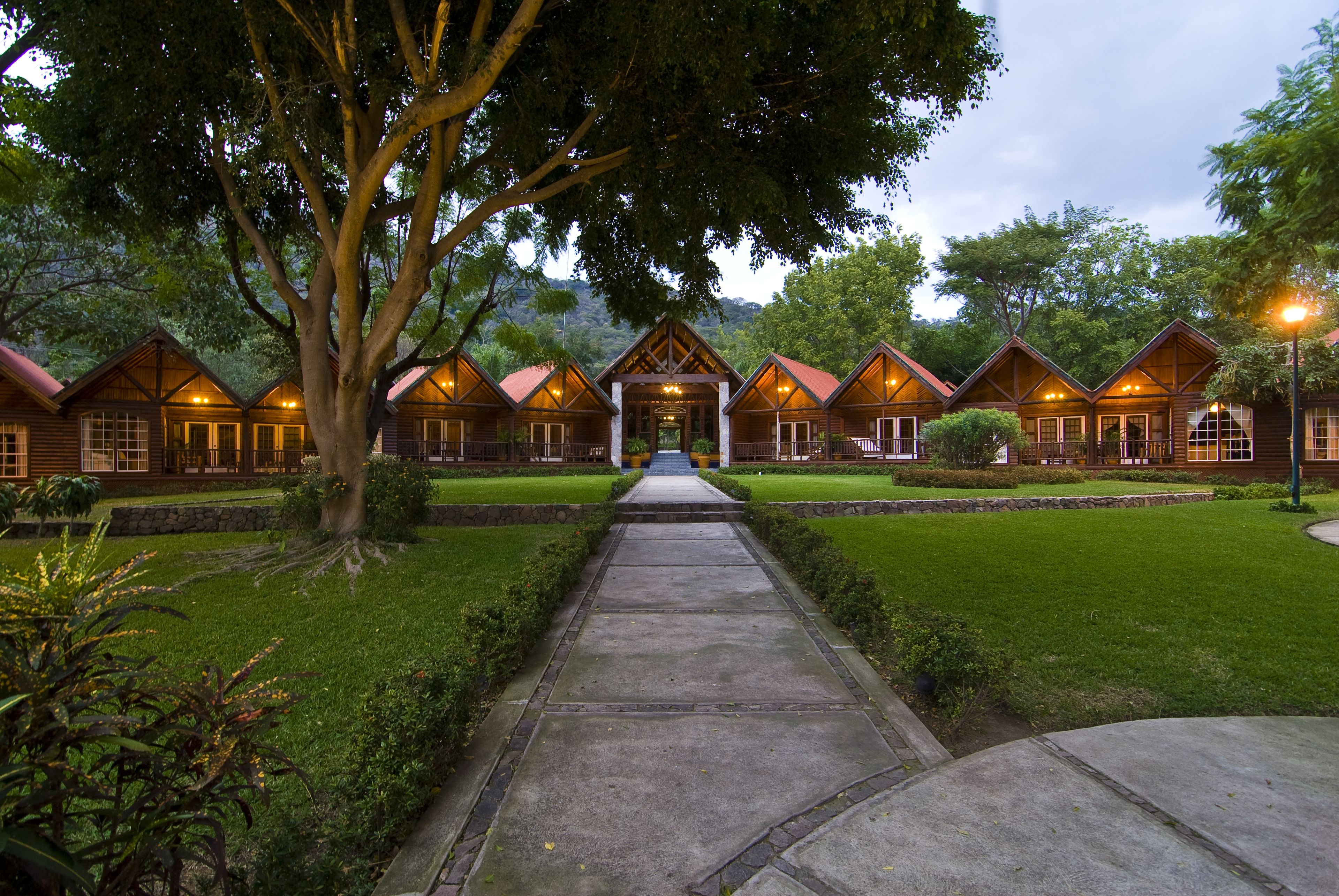 Façade de l’hébergement