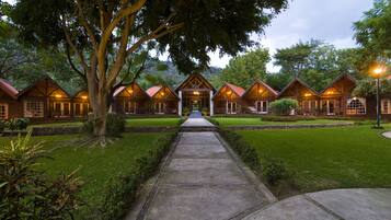 Fassade der Unterkunft