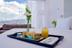 Minibar, in-room safe, desk, blackout drapes