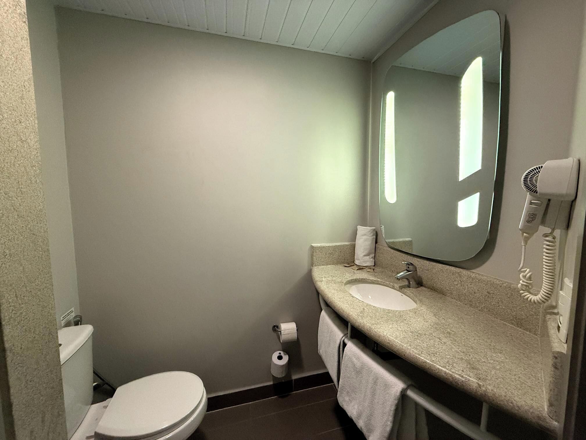 standard room, 1 double bed | bathroom | shower, eco-friendly toiletries, towels