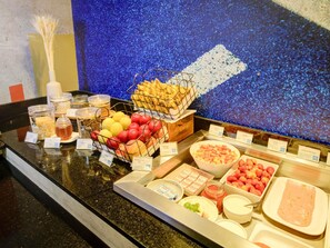 Dagelijks ontbijtbuffet (BRL 42 per persoon)