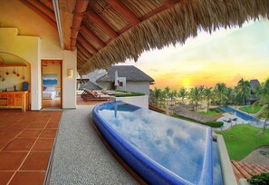 Premium bedding, pillow-top beds, free minibar, in-room safe - The Residences at Las Palmas (Zihuatanejo)