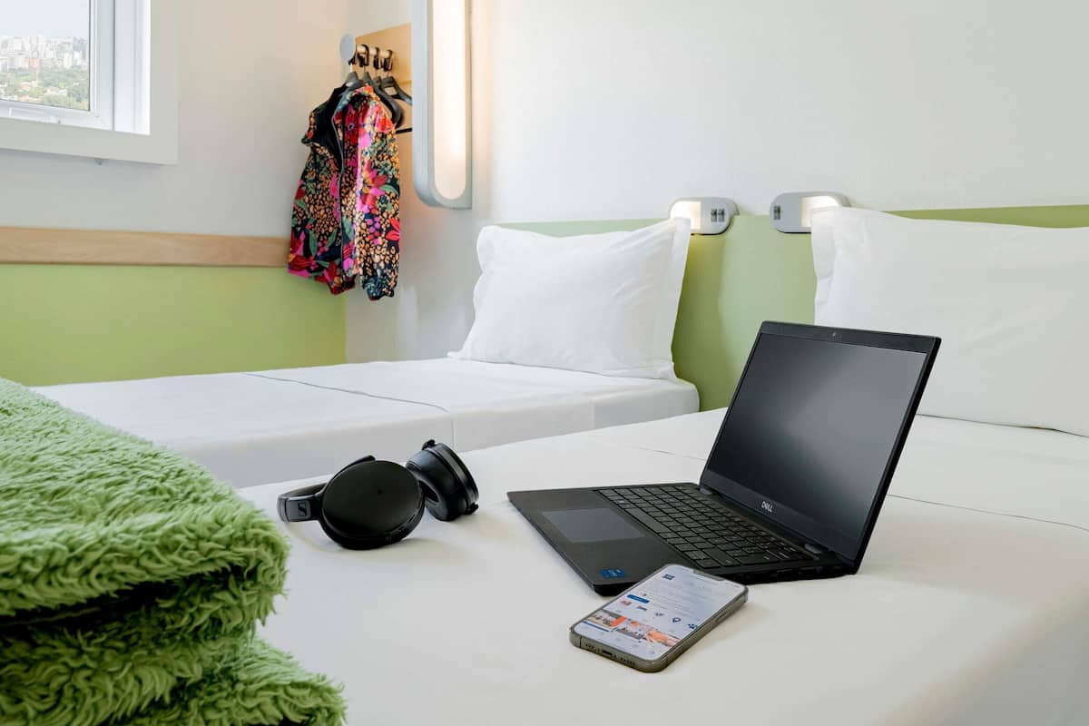 Standard Twin Room, 2 Single Beds | Blackout curtains, free WiFi, bed sheets