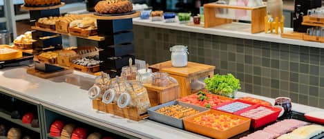 Frukostbuffé varje dag (BRL 42 per person)