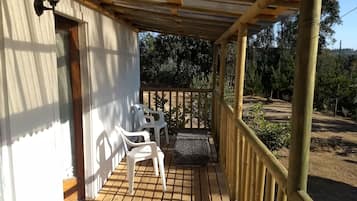 Traditional-Bungalow | Balkon