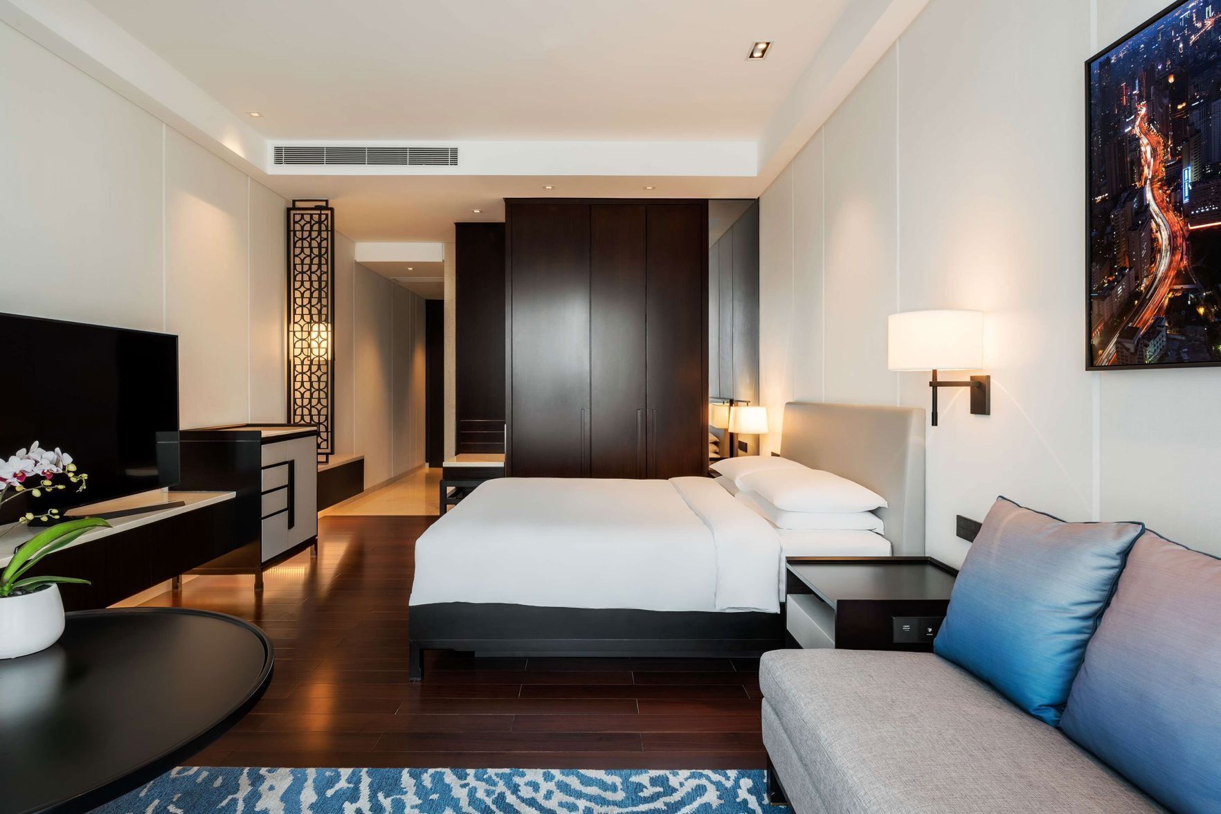 Minibar, in-room safe, desk, blackout drapes