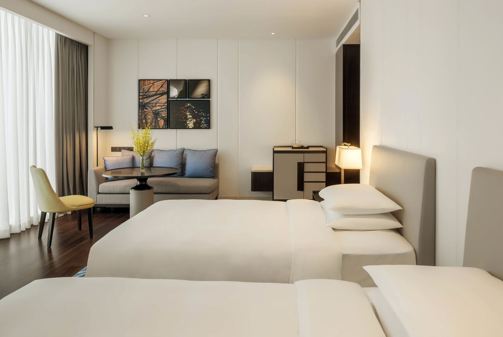 Minibar, in-room safe, desk, blackout drapes