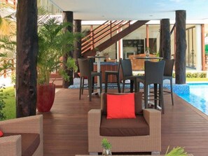Interior entrance - Radiant 2BR PH in private location by Happy Address (Playa del Carmen)