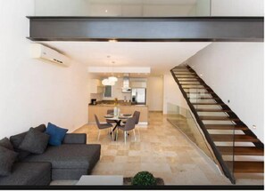 2 bedrooms, in-room safe, iron/ironing board, rollaway beds - Comfortable 2BR Loft 300 m from the beach by Happy Address (Playa del Carmen)