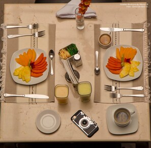 Breakfast area - Boutique La Casa de los Dos Leones (Queretaro)