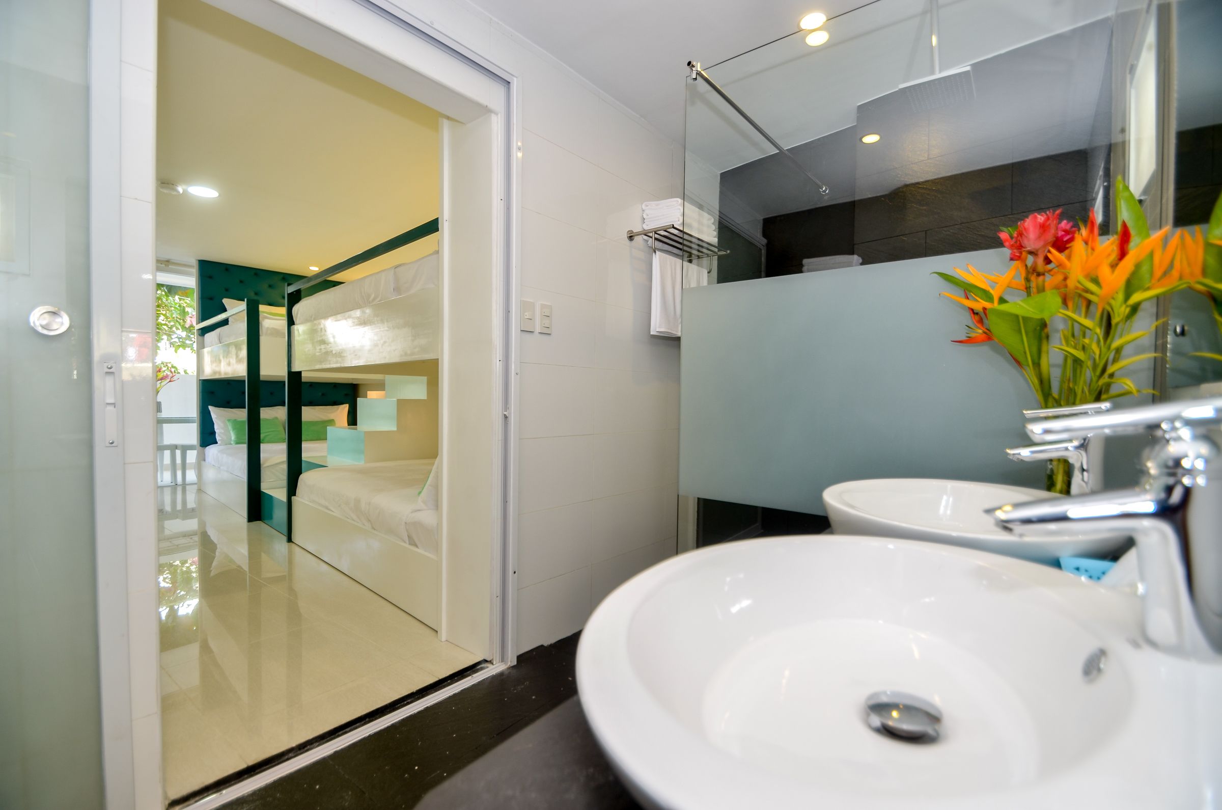 superior family suite | bathroom sink