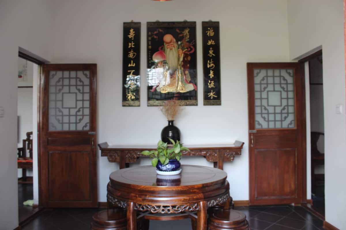 Super Family Suite, 2 Bedrooms, Garden View | Premium bedding, individually decorated, individually furnished, desk