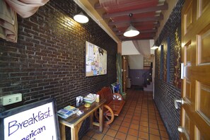 Interior entrance