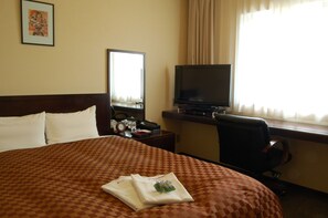Couette en duvet d'oie, bureau, rideaux occultants, Wi-Fi gratuit